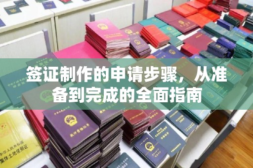 阿坝签证制作的申请步骤，从准备到完成的全面指南